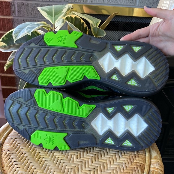 Adidas ZX 5K Boost Kawasaki Black Green Sneakers Ninja Limited GW3359 Originals - Picture 11 of 11